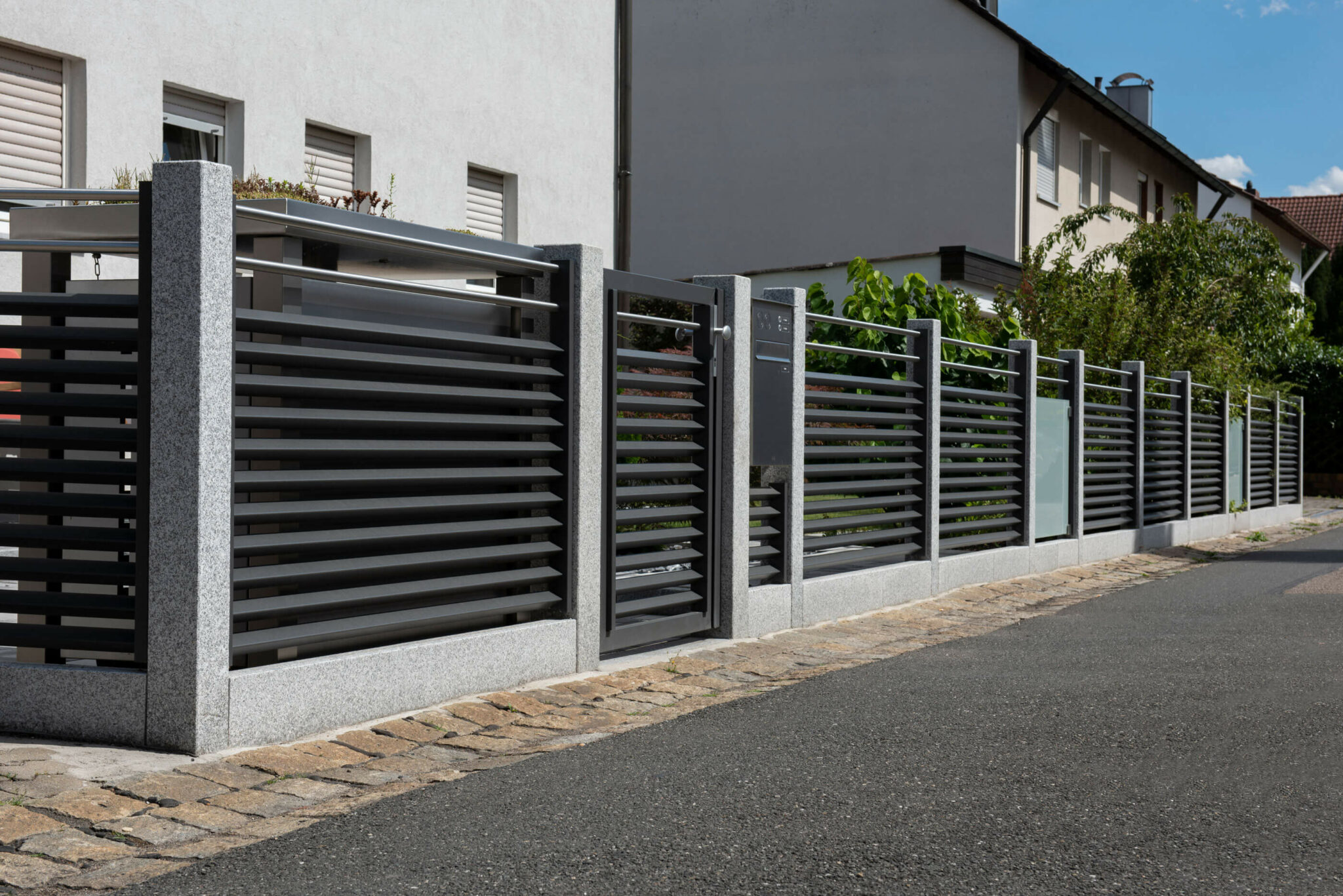 Aluzaun - Zäune aus Aluminium von Leeb Balkone GmbH